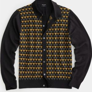 Todd Snyder Geo Full Placket Polo